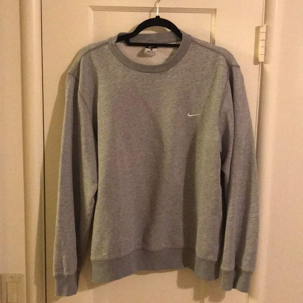 Old School Grey Nike Crewneck